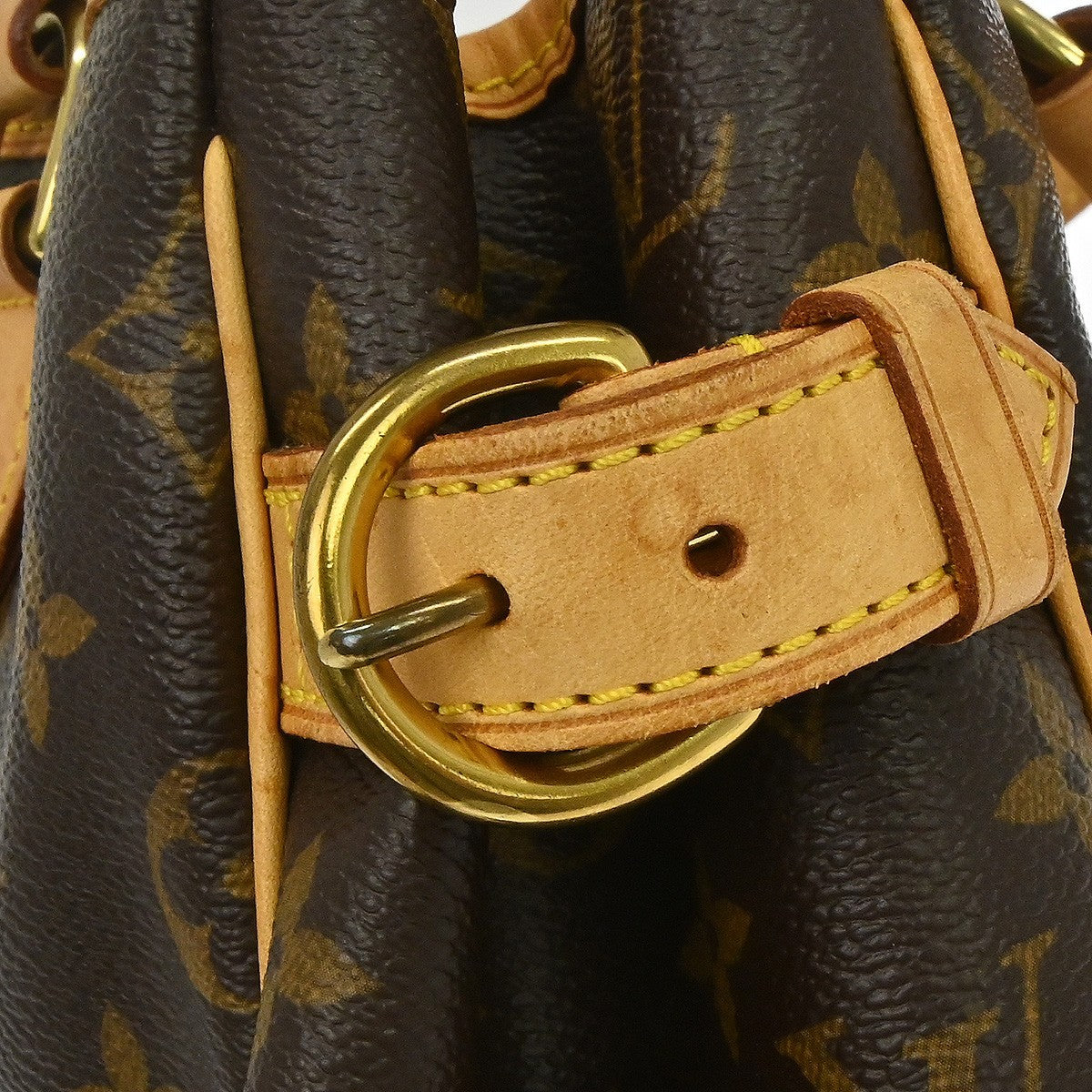Louis Vuitton Batignolles Monogram Canvas, Brown, Canvas, Tote Bag