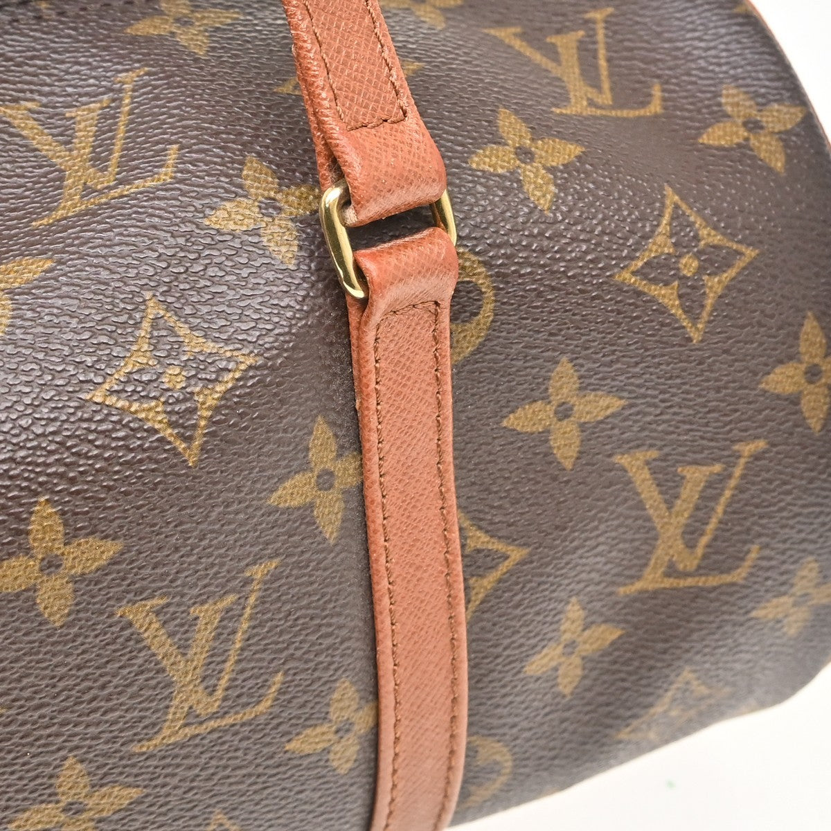 Louis Vuitton Papillon Monogram Canvas, Brown, Canvas, Handbag