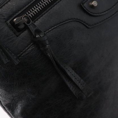 Balenciaga Arena Day Messenger Classic Studs Leather, Black, Leather, Handbag