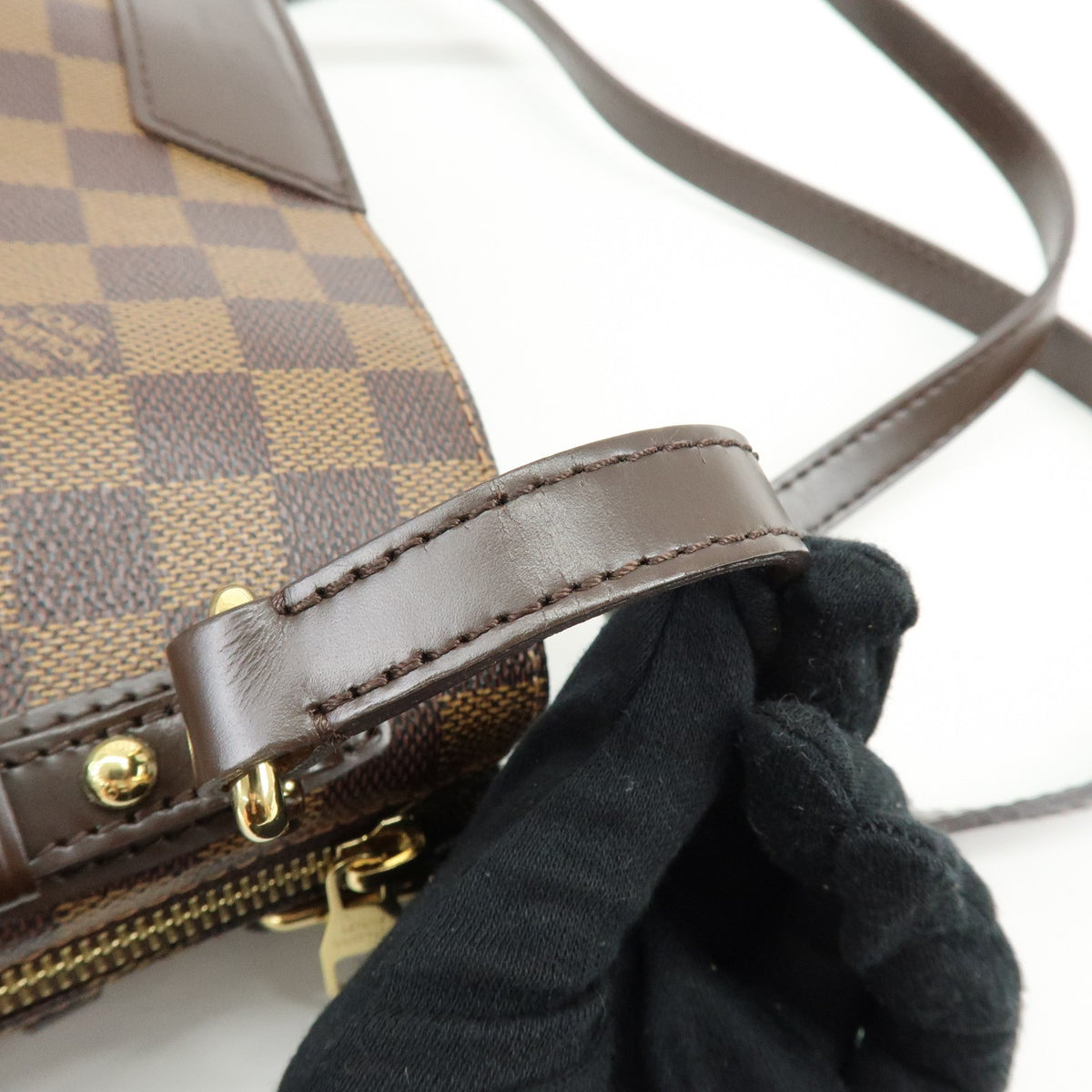 Louis Vuitton Cabas Rivington Damier, Brown, Canvas, Tote Bag