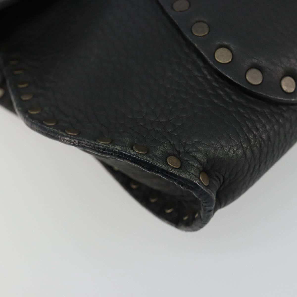 Gucci Shoulder Leather, Black, Leather, Shoulder Bag