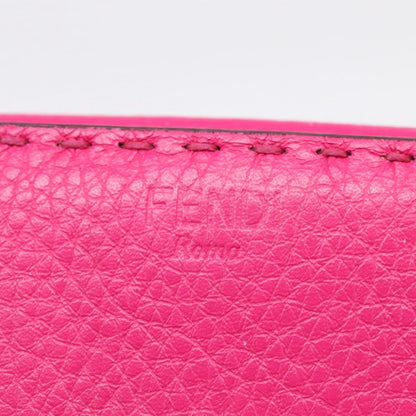 Fendi Selleria Peekaboo Leather, Pink, Leather, Wallet