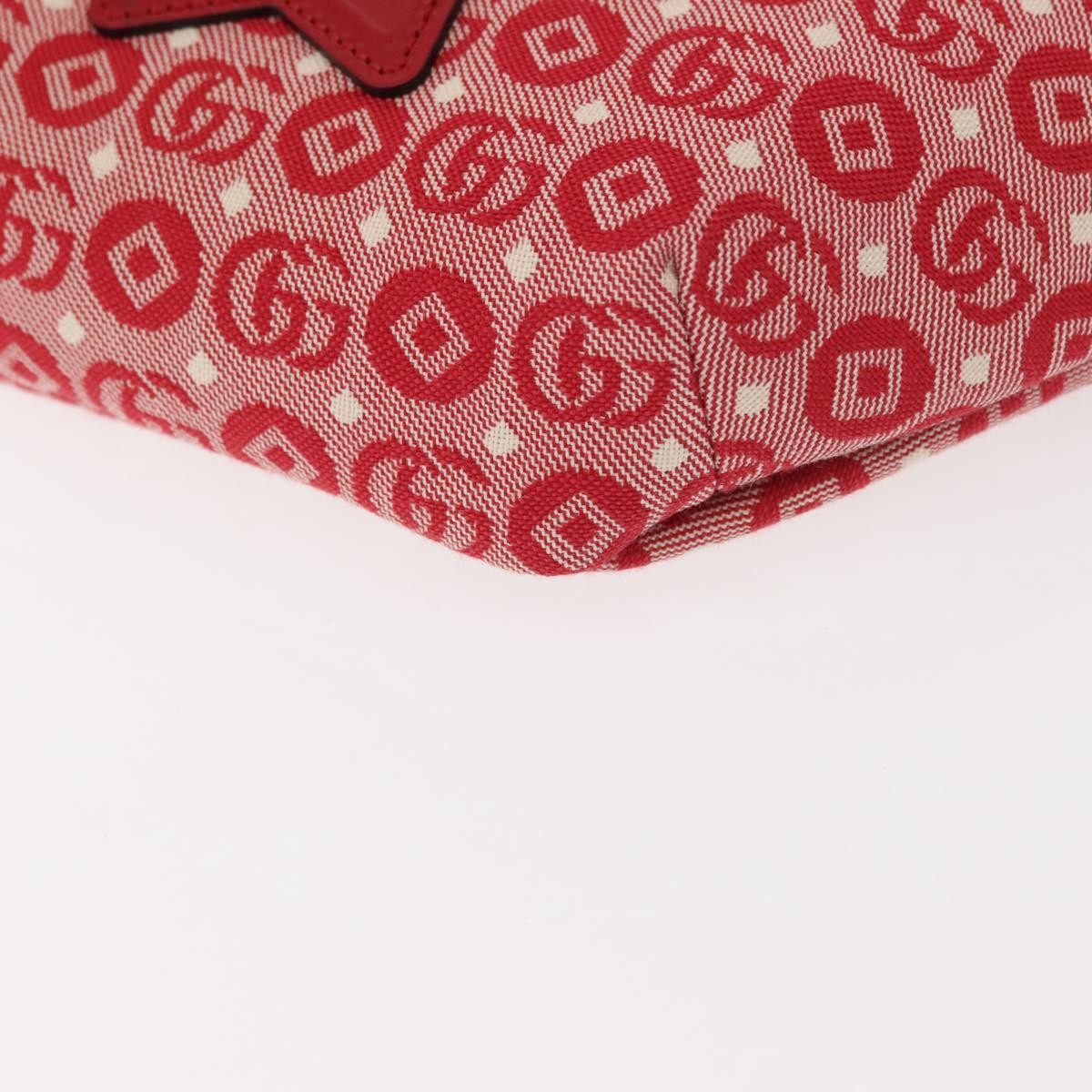 Gucci Children's Belt GG Coated Canvas, Red, Canvas, Handbag