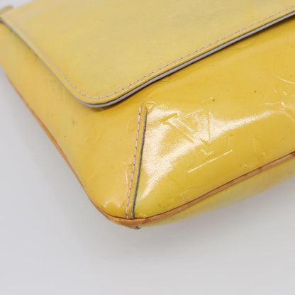 Louis Vuitton Thompson Street Monogram Vernis, Yellow, Patent Leather, Shoulder Bag