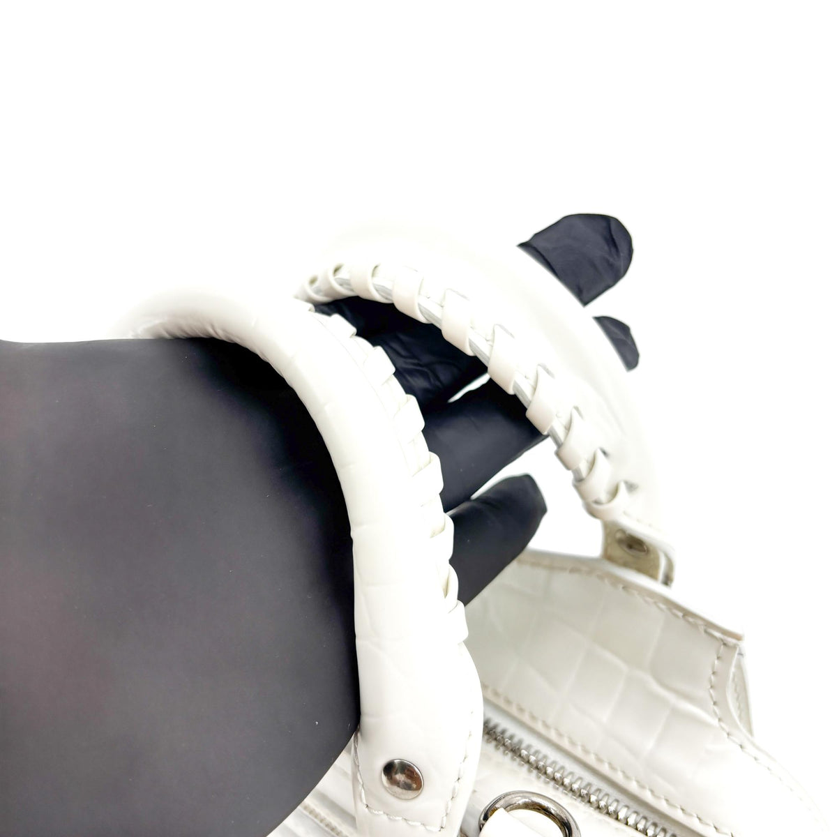 Balenciaga Neo Classic City Leather, White, Leather, Handbag