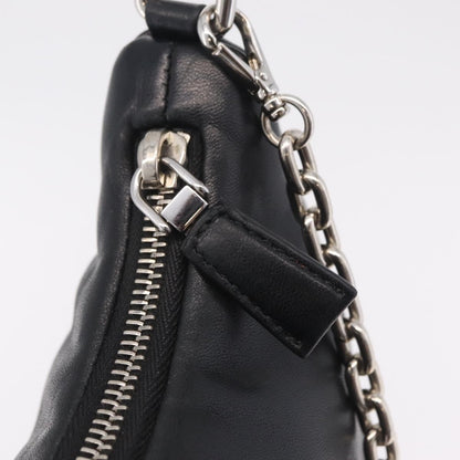 Prada Re-Edition 2005 Nappa Leather, Black, Leather, Shoulder Bag