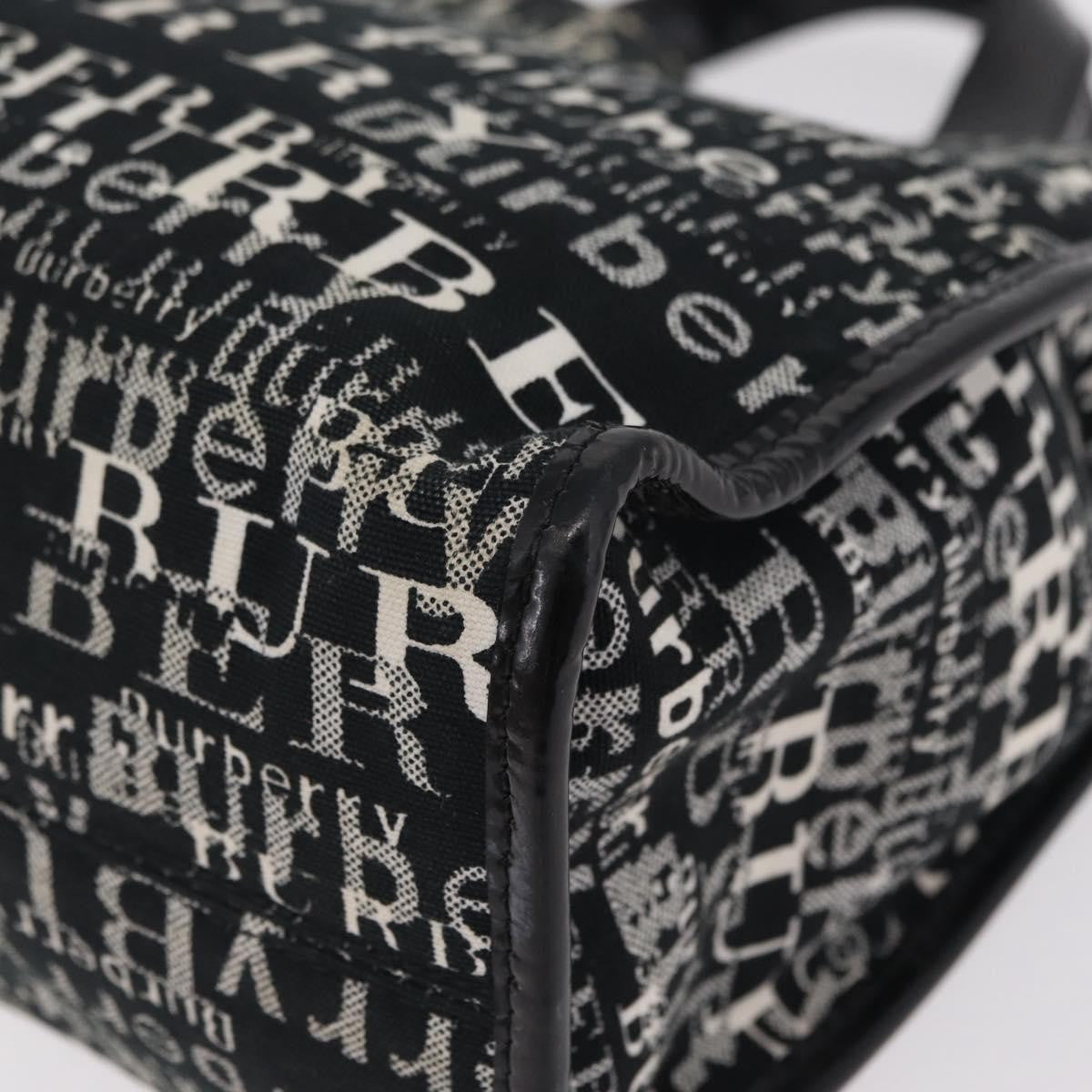 Burberry Logo Trench Nylon, Black, Canvas, Tote Bag