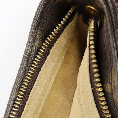 Louis Vuitton Looping Monogram Canvas, Brown, Canvas, Handbag