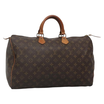 Louis Vuitton Speedy Bandouliere Bag Monogram Canvas, BROWN, CANVAS, Handbag