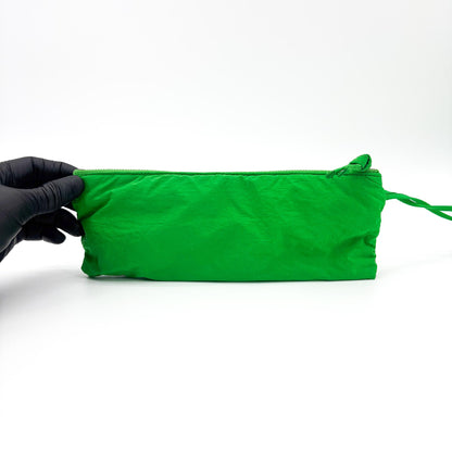 Bottega Veneta Padded Tech Cassette Intrecciato Nylon, Green, Nylon, Crossbody Bag
