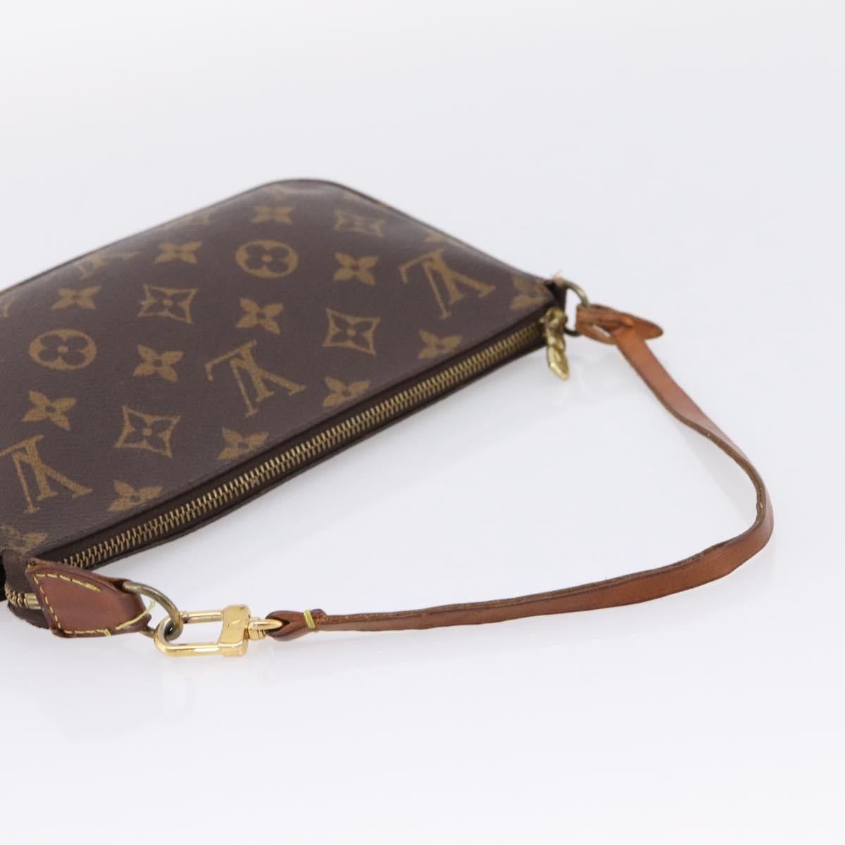 Louis Vuitton Pochette Accessoires NM Monogram Canvas, Brown, Canvas, Clutch