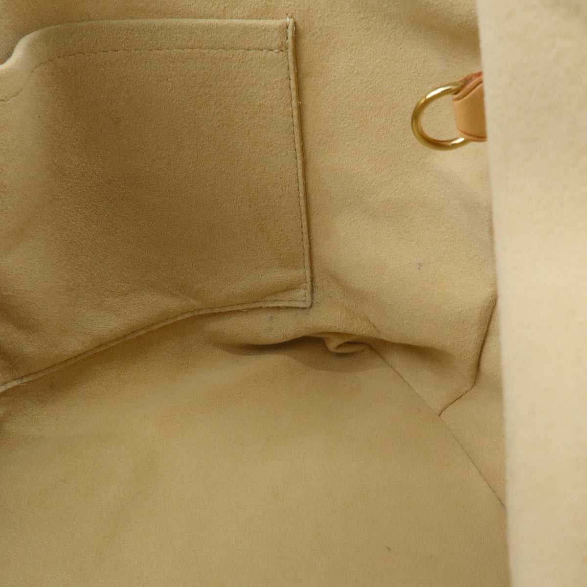 Louis Vuitton Saleya Damier, Beige, Canvas, Handbag
