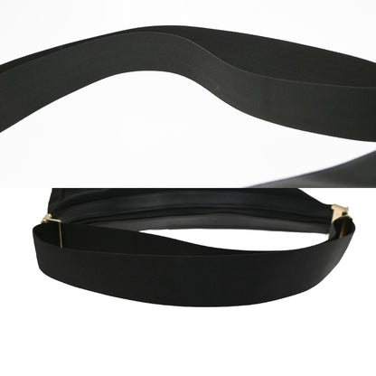 Gucci Vintage Hobo Canvas, Black, Canvas, Shoulder Bag