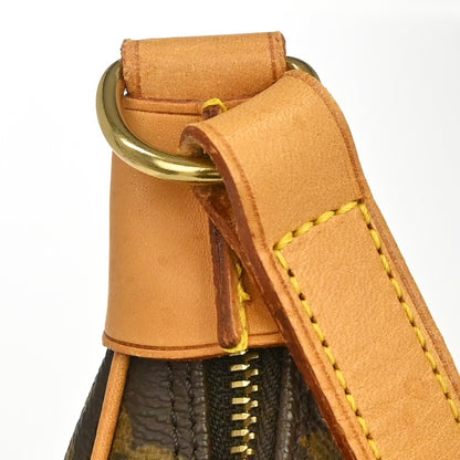Louis Vuitton Boulogne Monogram, Brown, Canvas, Shoulder Bag