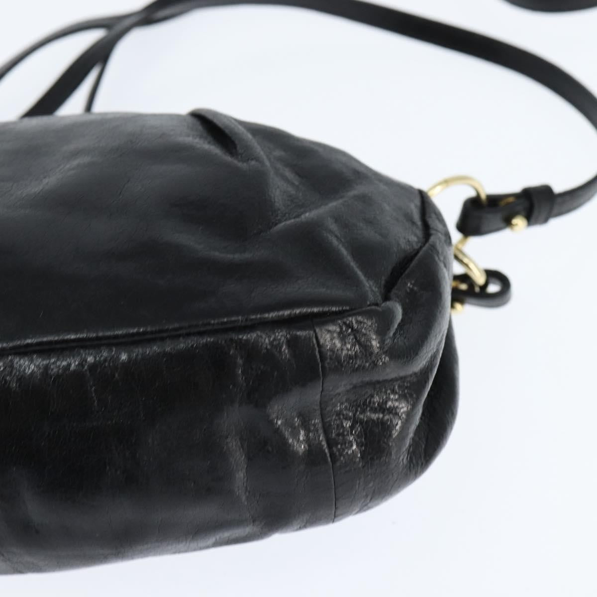 Chloe shoulder bag Leather, Black, Leather, Shoulder Bag