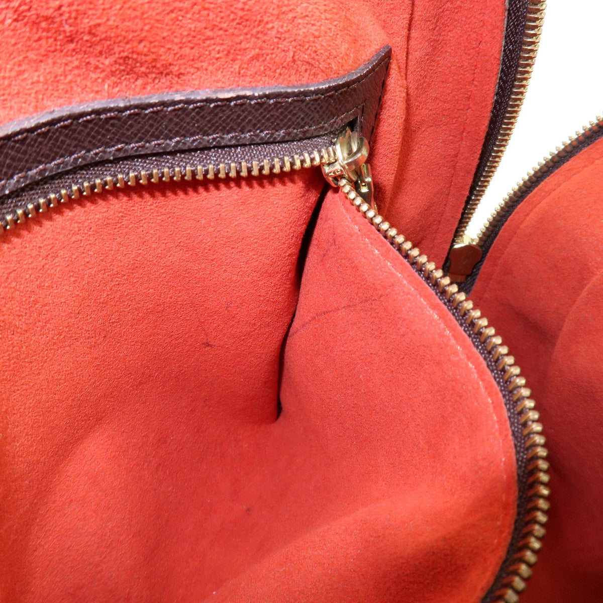 Louis Vuitton Brera Damier, Brown, Canvas, Handbag