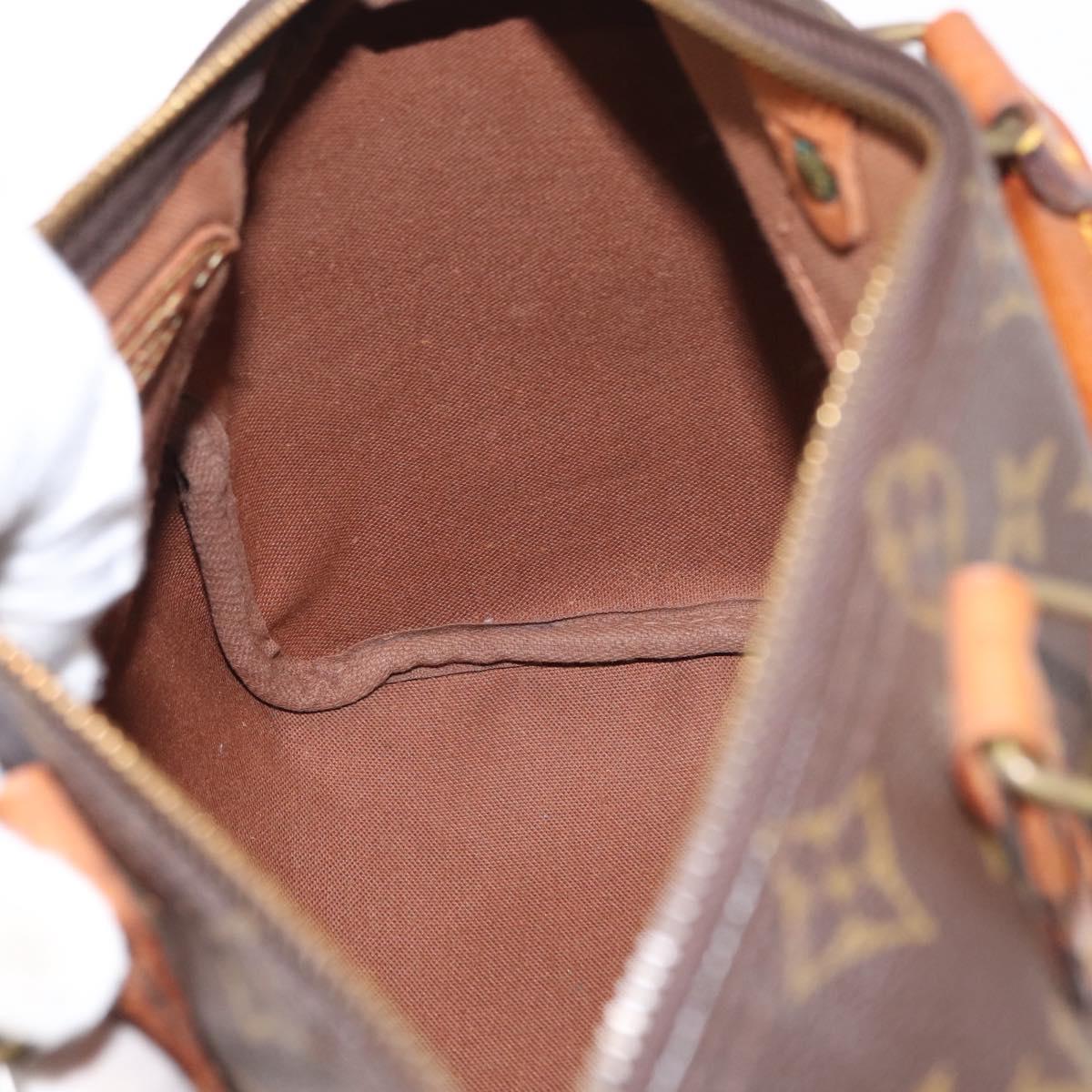 Louis Vuitton Speedy Bandouliere Bag Monogram Canvas, BROWN, CANVAS, Handbag