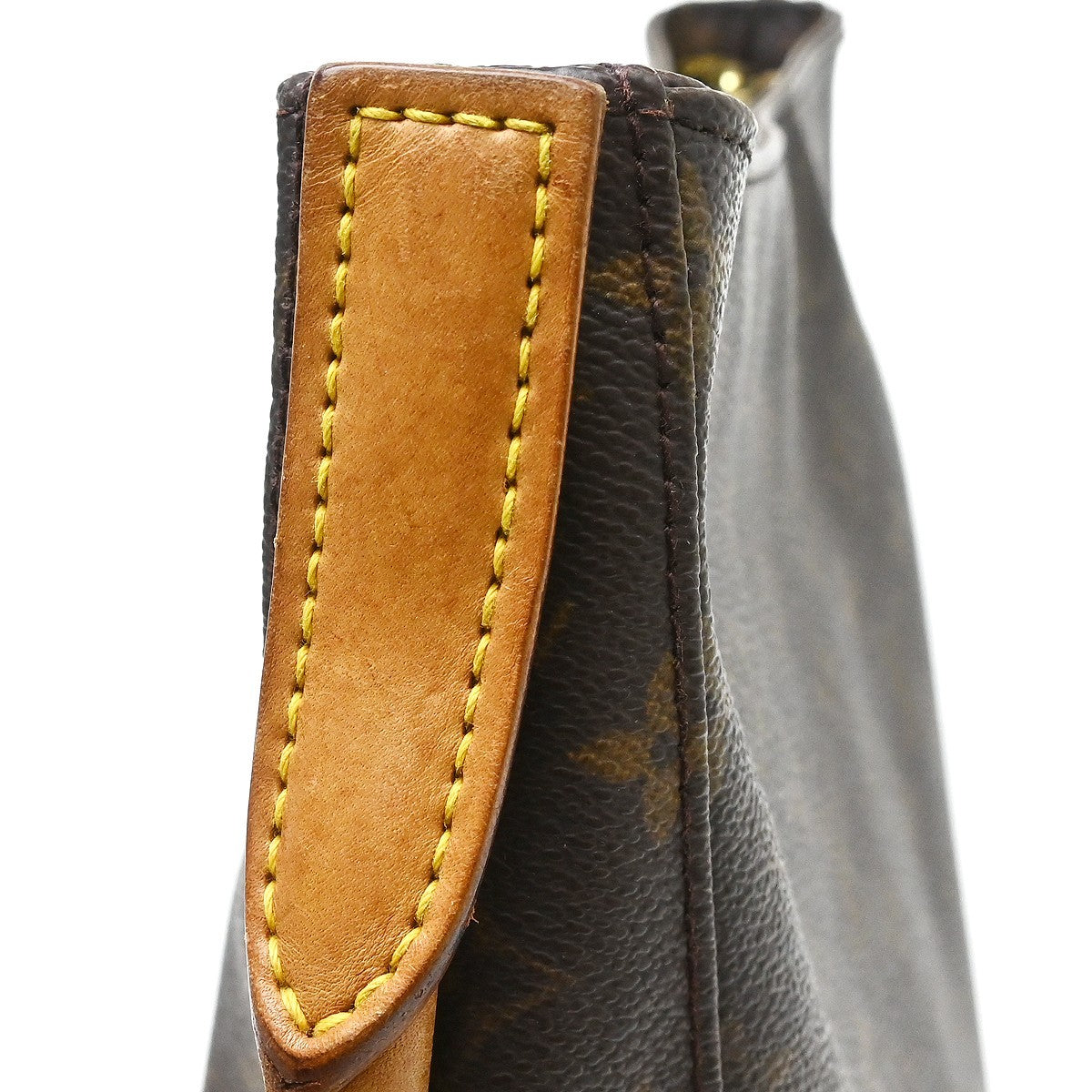 Louis Vuitton Looping Monogram Canvas, Brown, Canvas, Handbag
