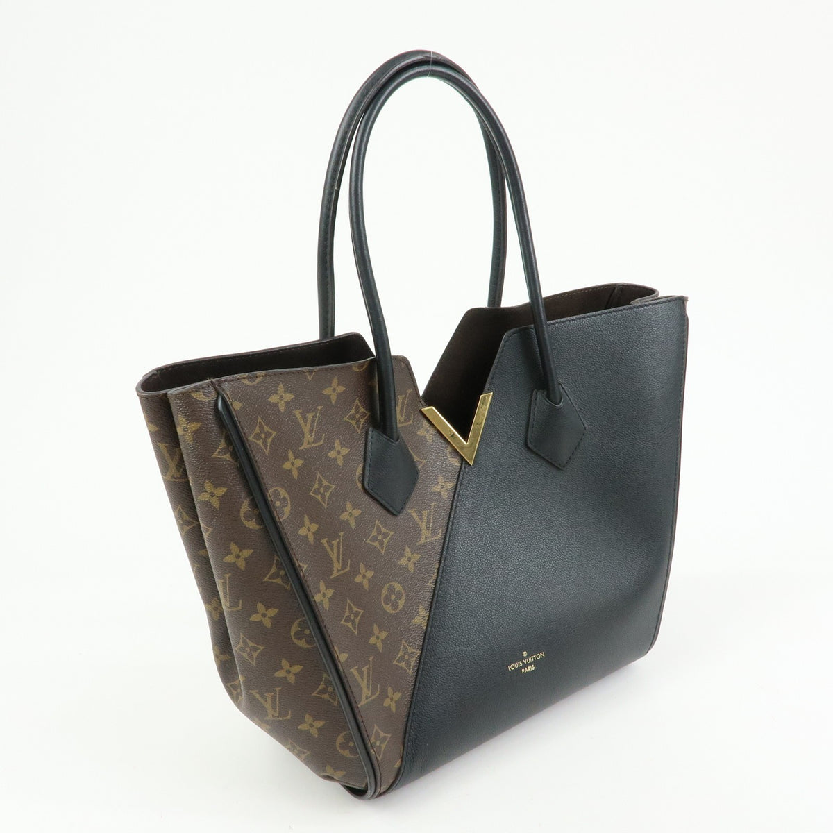 Louis Vuitton Kimono Monogram Canvas and Leather, Black, Canvas, Handbag