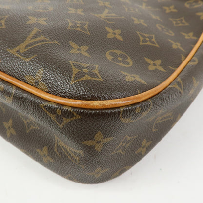 Louis Vuitton Hudson Monogram Canvas, Brown, Canvas, Handbag