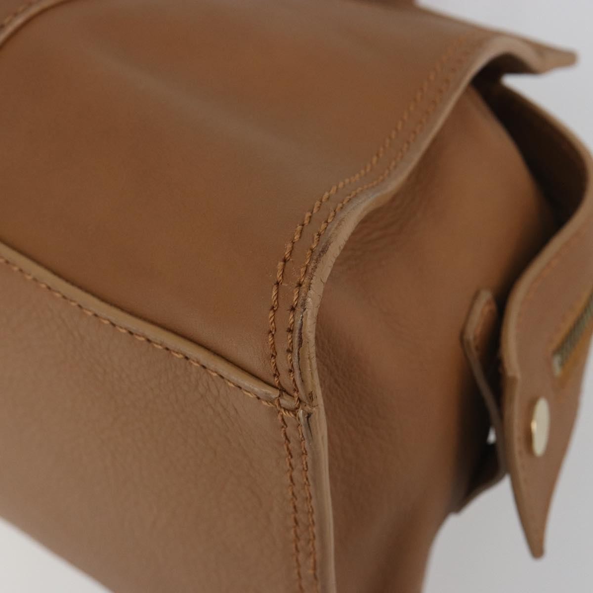 Celine Vintage Leather, Brown, Leather, Handbag