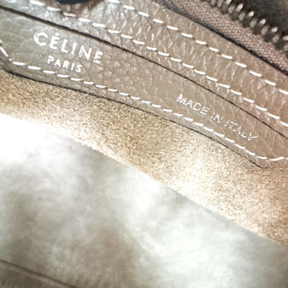 Celine Luggage Grainy Leather, Brown, Leather, Handbag