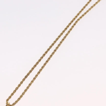 Christian Dior CD Pendant Metal, Gold, Metal, Necklace
