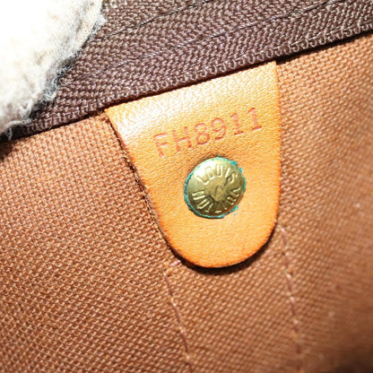 Louis Vuitton Keepall Bag Monogram Canvas, BROWN, CANVAS, Travel bag