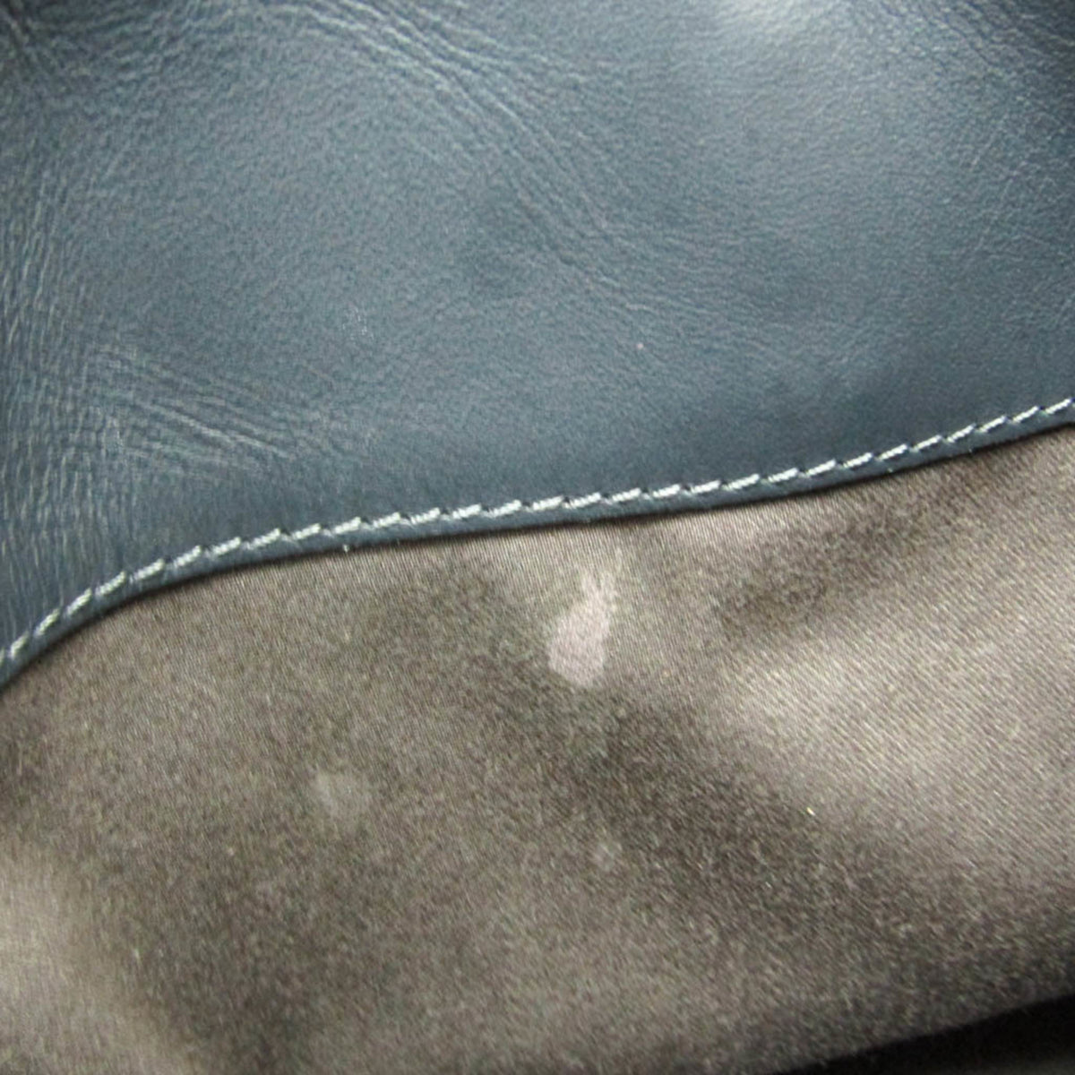 Chloe Bicolor Baylee Satchel Leather, Gray, Leather, Handbag