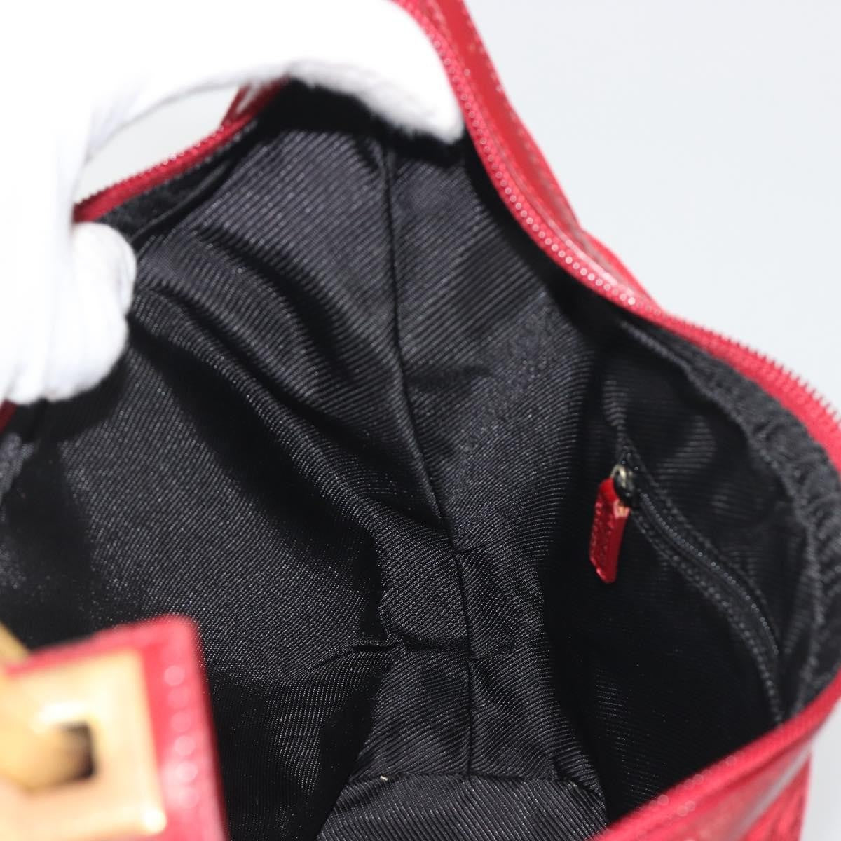 Gucci GG Shoulder GG Matelasse Leather, Red, Canvas, Shoulder Bag