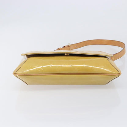 Louis Vuitton Thompson Street Monogram Vernis, Beige, Patent Leather, Shoulder Bag