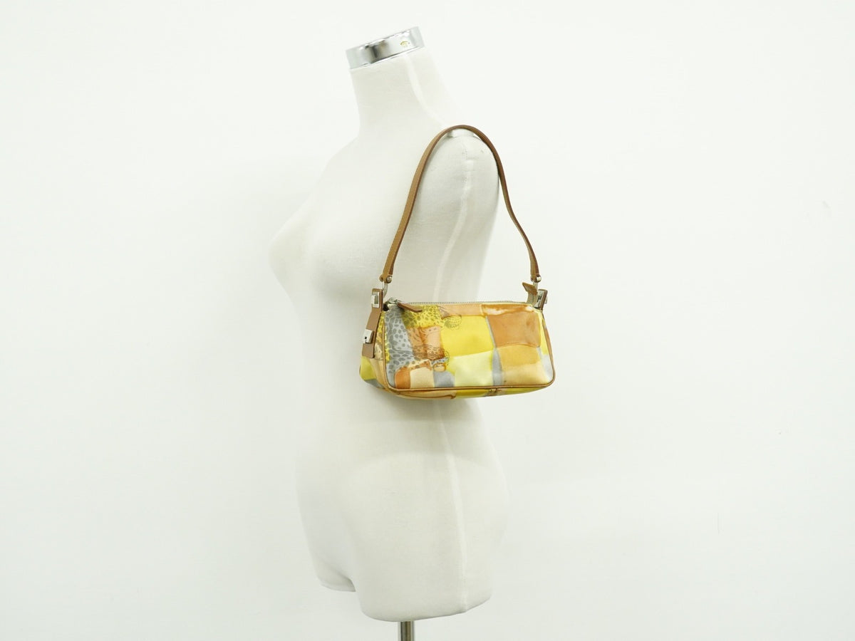 Salvatore Ferragamo Vintage Canvas, Multicolour, Canvas, Shoulder Bag