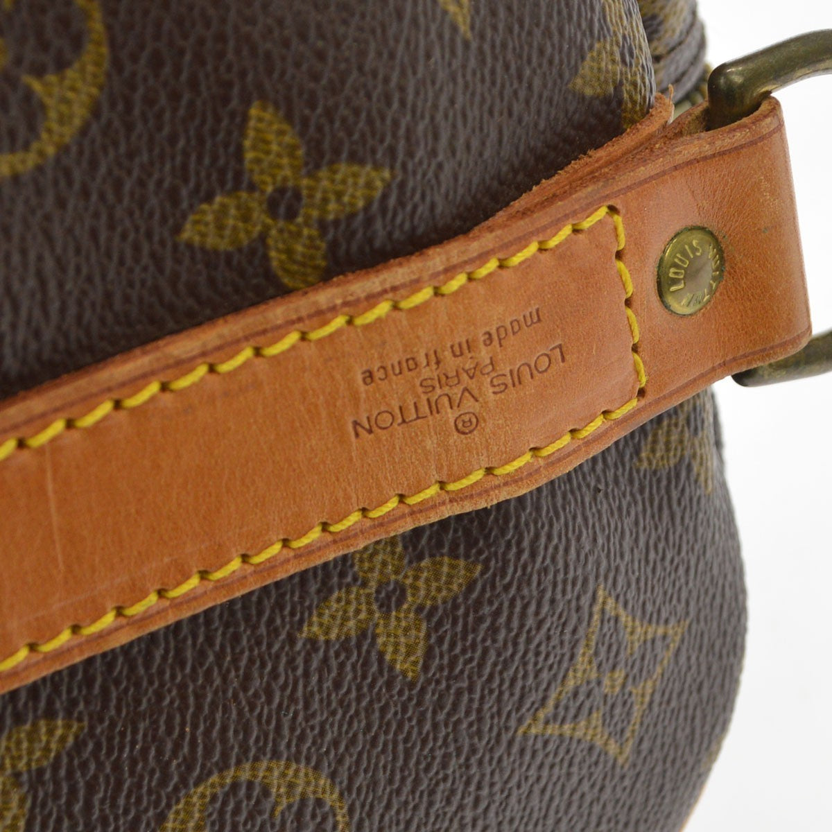 Louis Vuitton Keepall Bandouliere Monogram Canvas, Brown, Canvas, Travel Bag