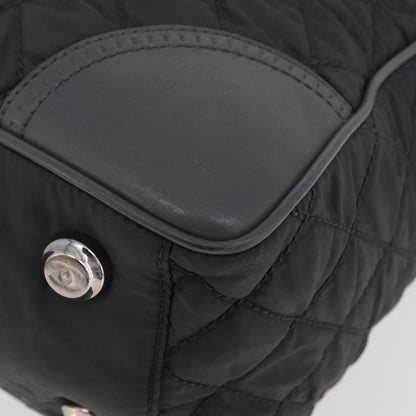 Chanel Vintage CC Quilted Nylon, Gray, Nylon, Tote Bag