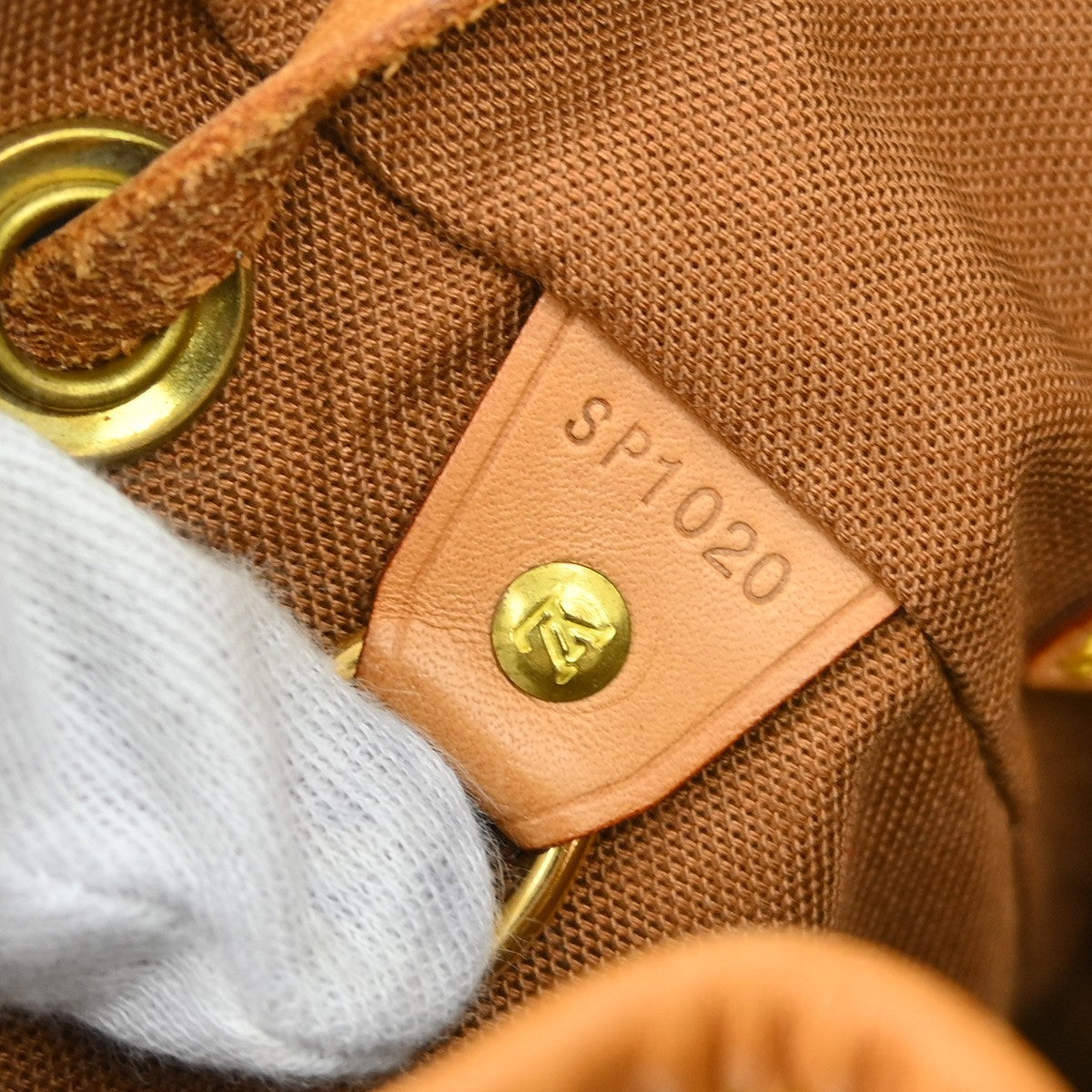 Louis Vuitton Vintage Montsouris Monogram Canvas, Brown, Canvas, Backpack