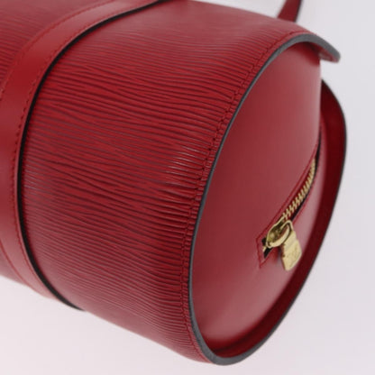 Louis Vuitton Soufflot Epi Leather, Red, Leather, Tote Bag