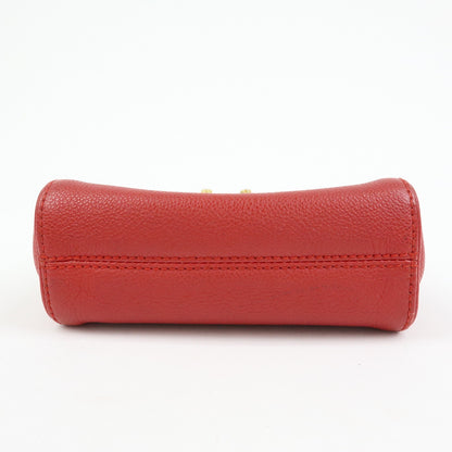 Louis Vuitton Saint Germain Monogram Empreinte Leather, Red, Leather, Handbag