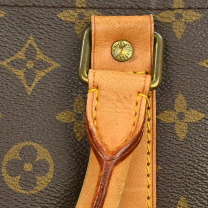 Louis Vuitton Keepall Monogram, Brown, Canvas, Travel Bag