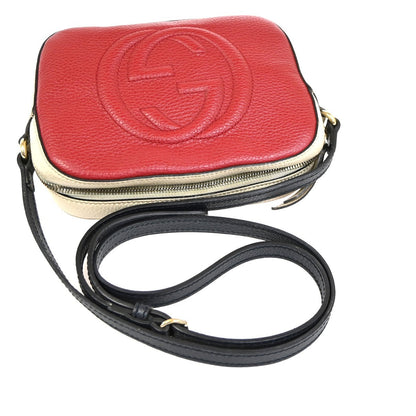 Gucci Soho Disco Leather, Multicolour, Leather, Crossbody Bag