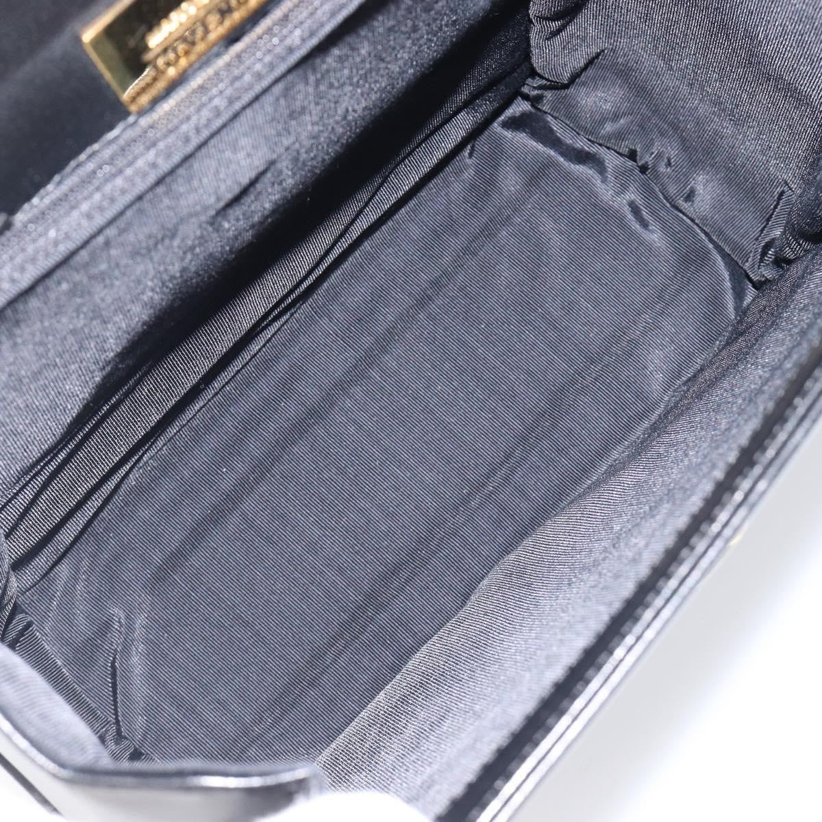 Givenchy Twist lock top handle Leather, Black, Leather, Handbag