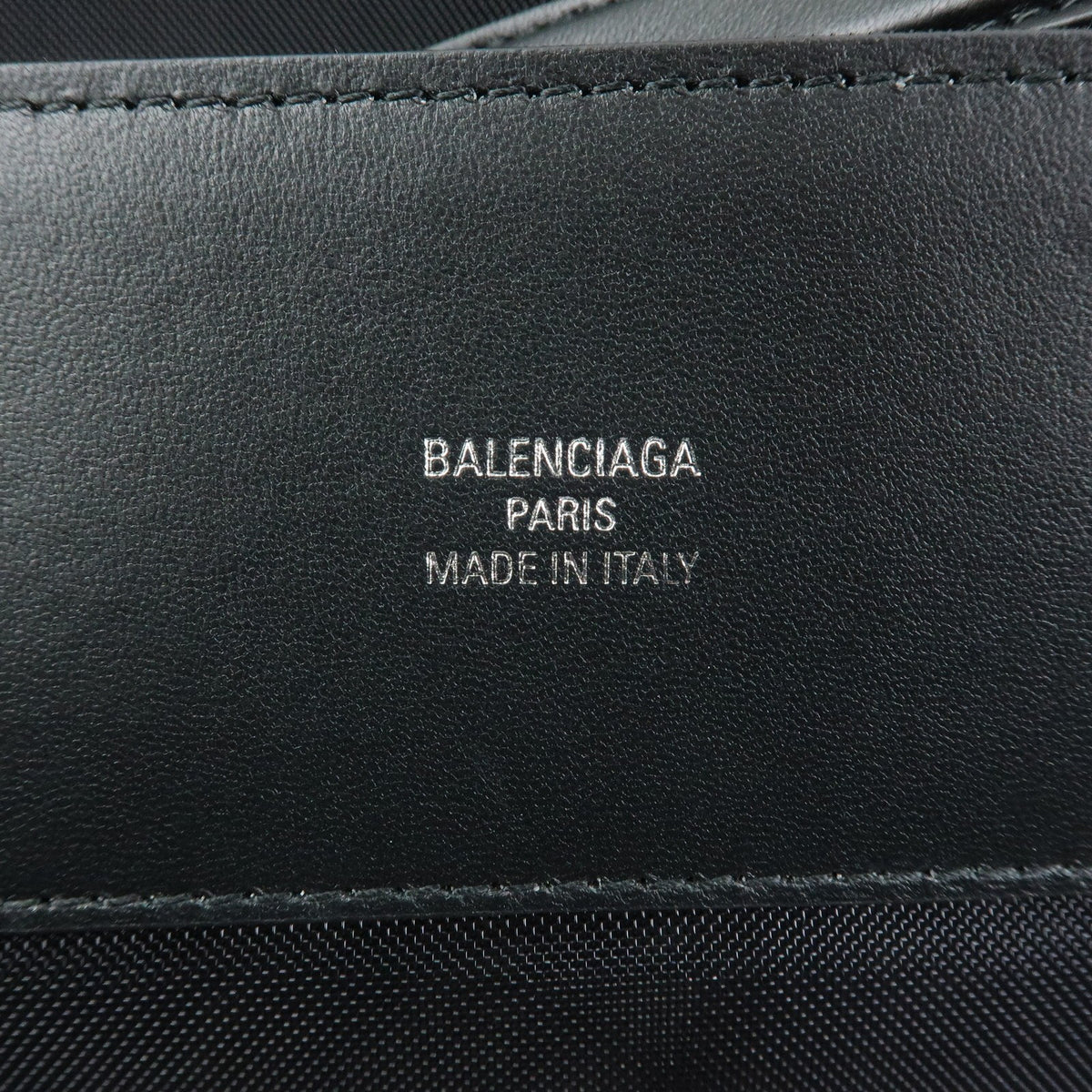 Balenciaga Duty Free Mesh with Leather, Black, Mesh, Tote Bag