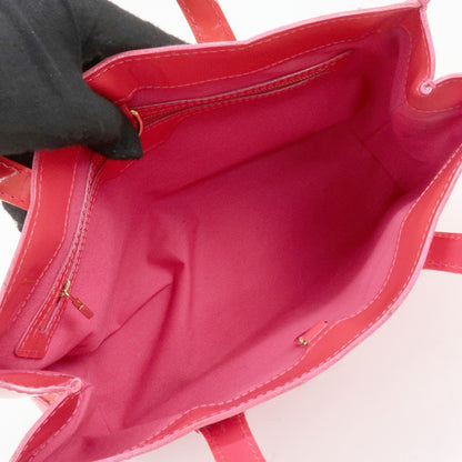 Louis Vuitton Wilshire Monogram Vernis, Pink, Patent Leather, Handbag