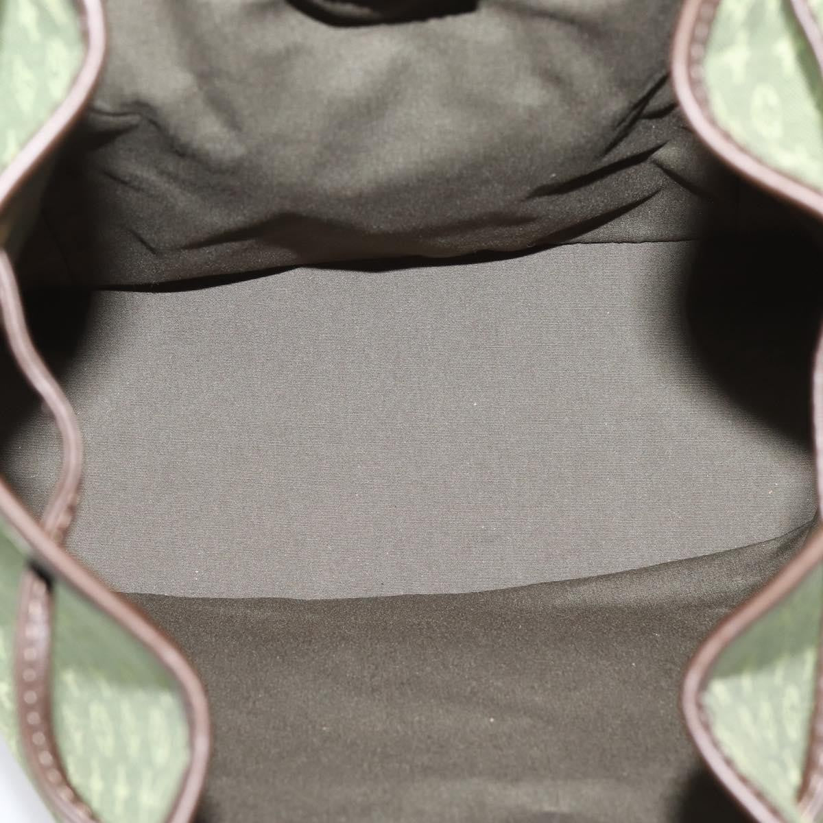 Louis Vuitton Vintage Montsouris Mini Lin, Khaki, Canvas, Backpack