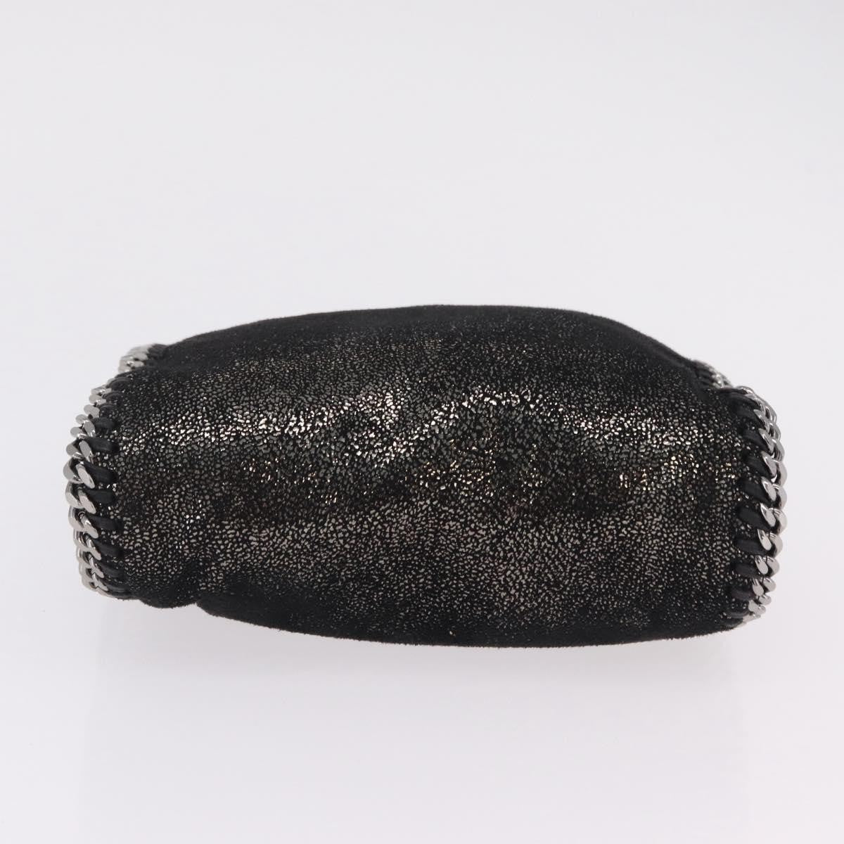 Stella McCartney Falabella Faux Leather, Black, Polyester, Tote Bag
