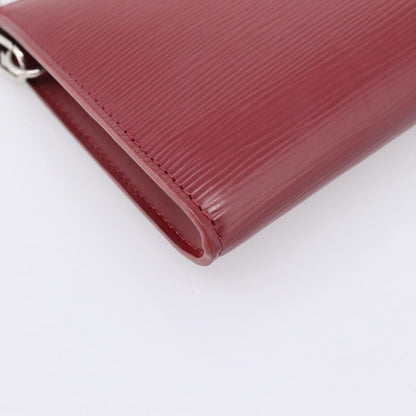 Louis Vuitton Pochette Accessoires NM Epi Leather, Red, Leather, Clutch