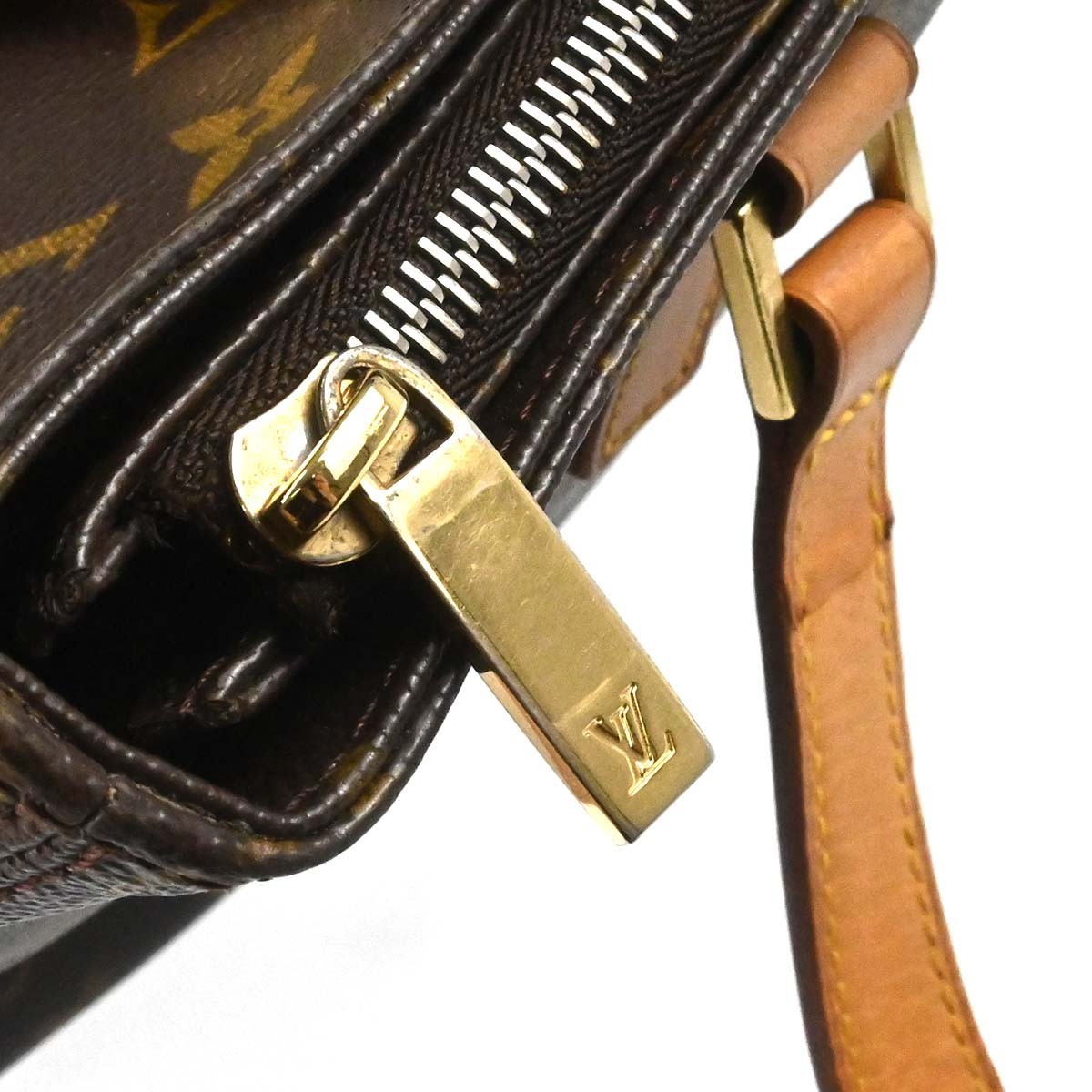 Louis Vuitton Cabas Piano Monogram Canvas, Brown, Canvas, Tote Bag