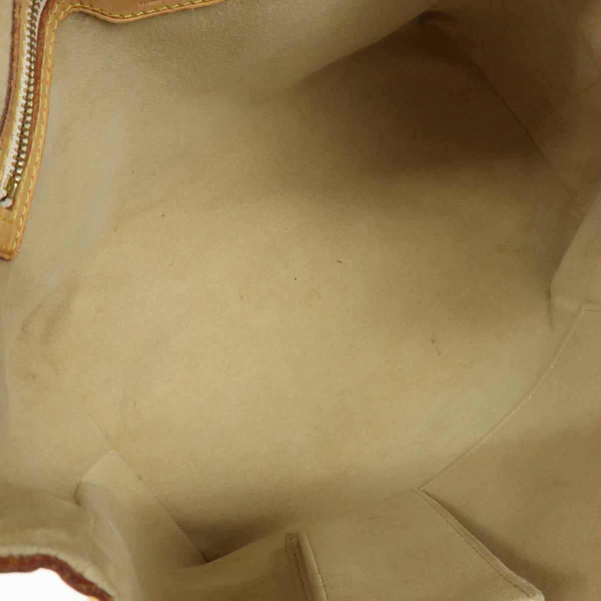 Louis Vuitton Hampstead Damier, Beige, Canvas, Handbag