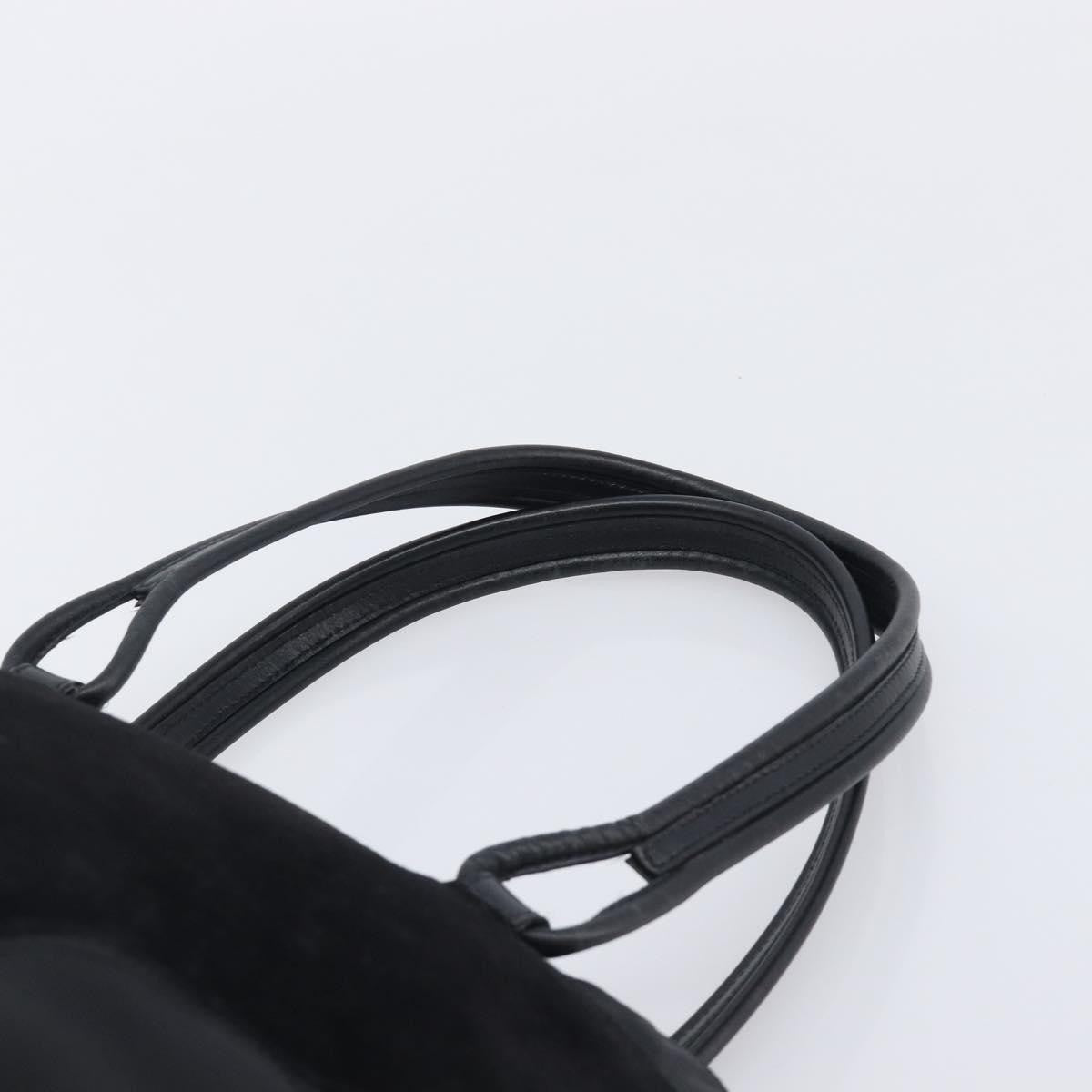 Salvatore Ferragamo Vintage Suede, Black, Suede, Shoulder Bag