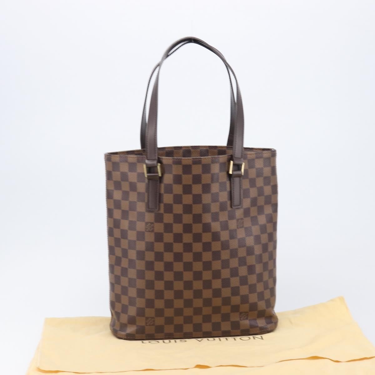Louis Vuitton Vavin Damier, Brown, Canvas, Tote Bag