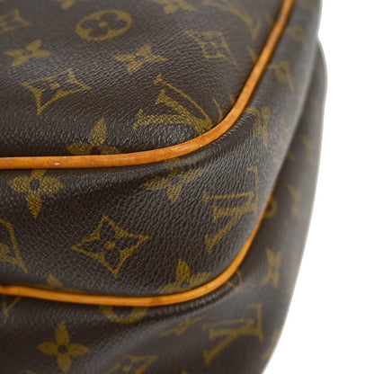Louis Vuitton Reporter Monogram Canvas, Brown, Canvas, Shoulder Bag